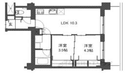 アーバネックス御所南間取り図面