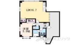 ランブラス御所東間取り図面