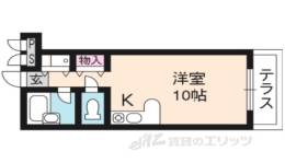 ヴィラ荒神口間取り図面
