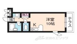 ヴィラ荒神口間取り図面