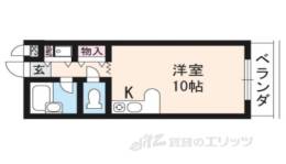 ヴィラ荒神口間取り図面