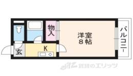 コスモハイツ河原町間取り図面