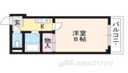 コスモハイツ河原町間取り図面