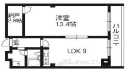 エグザス伏見間取り図面