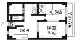 桃栄マンション間取り図面