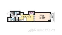 アブレスト今出川間取り図面
