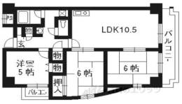 コンフォート清水間取り図面