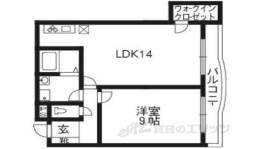 ラクロス丹波橋間取り図面