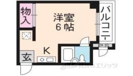 コーポグランブルー間取り図面