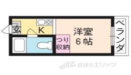 シャトー若草間取り図面