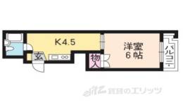 上京区マンション間取り図面