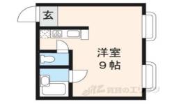 フローレス北山間取り図面