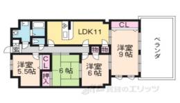 レイ北山間取り図面