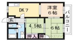 ヴィラウエスト間取り図面