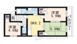 ヴィラウエスト間取り図面
