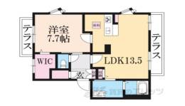 ＷＥＳＴ　ＨＩＬＬ２間取り図面