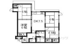 ヴィレッジヒル間取り図面