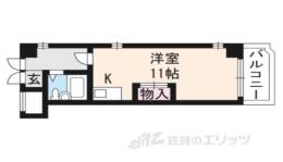 ラピス四条間取り図面