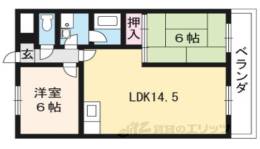 第３６長栄ガーデンハイツヤマキ間取り図面