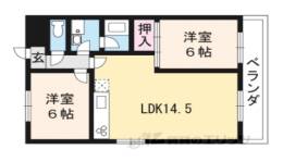 第３６長栄ガーデンハイツヤマキ間取り図面