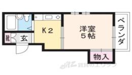 ジャルダン等持院間取り図面