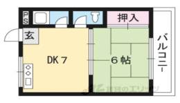 榊田マンション間取り図面