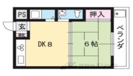 榊田マンション間取り図面