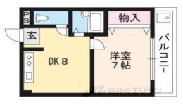 榊田マンション間取り図面