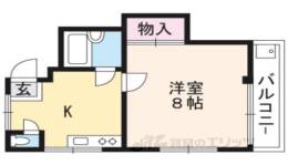 コーポ山善間取り図面