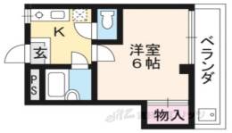 コーポ山善間取り図面