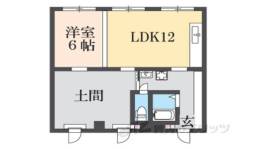 パティオ北白川間取り図面