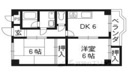 フローラ洛水間取り図面