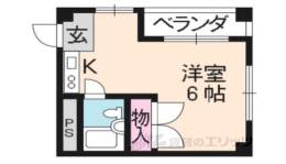 コスモハイツＫ間取り図面