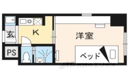 コスモリード京都今出川間取り図面