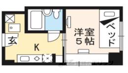 コスモリード京都今出川間取り図面