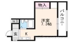 鞘町フラッツ間取り図面