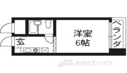 エントランスライフ金閣G間取り図面