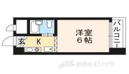 エントランスライフ金閣G間取り図面