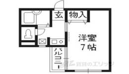セジュール丹波橋間取り図面