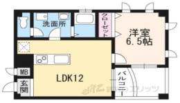 ハウゼ西賀茂間取り図面