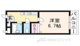 スクエア西賀茂間取り図面