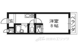ロイヤルコート西賀茂間取り図面
