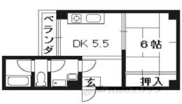 FORCE NISHIKI間取り図面