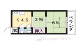 マンション山科間取り図面