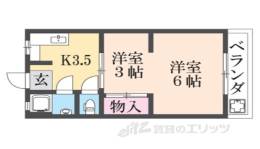 マンション山科間取り図面