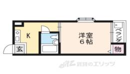 コーポ東山間取り図面