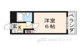 シティパレス京都東山間取り図面