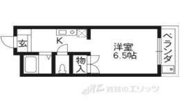 ジュネス美也古１間取り図面