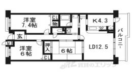 パデシオン桃山南間取り図面