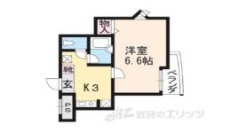 タックハウス下鴨８間取り図面